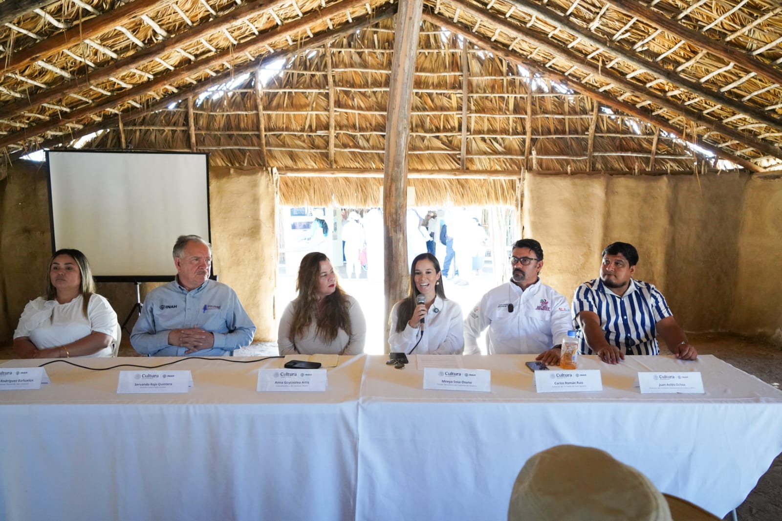 mireya sosa y otros funcionarios participaron de la celebracion del equinoccio de primavera en las labradas san ignacio