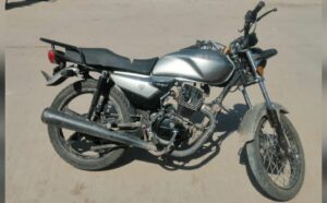 Moto asegurada en Culiacán, Sinaloa