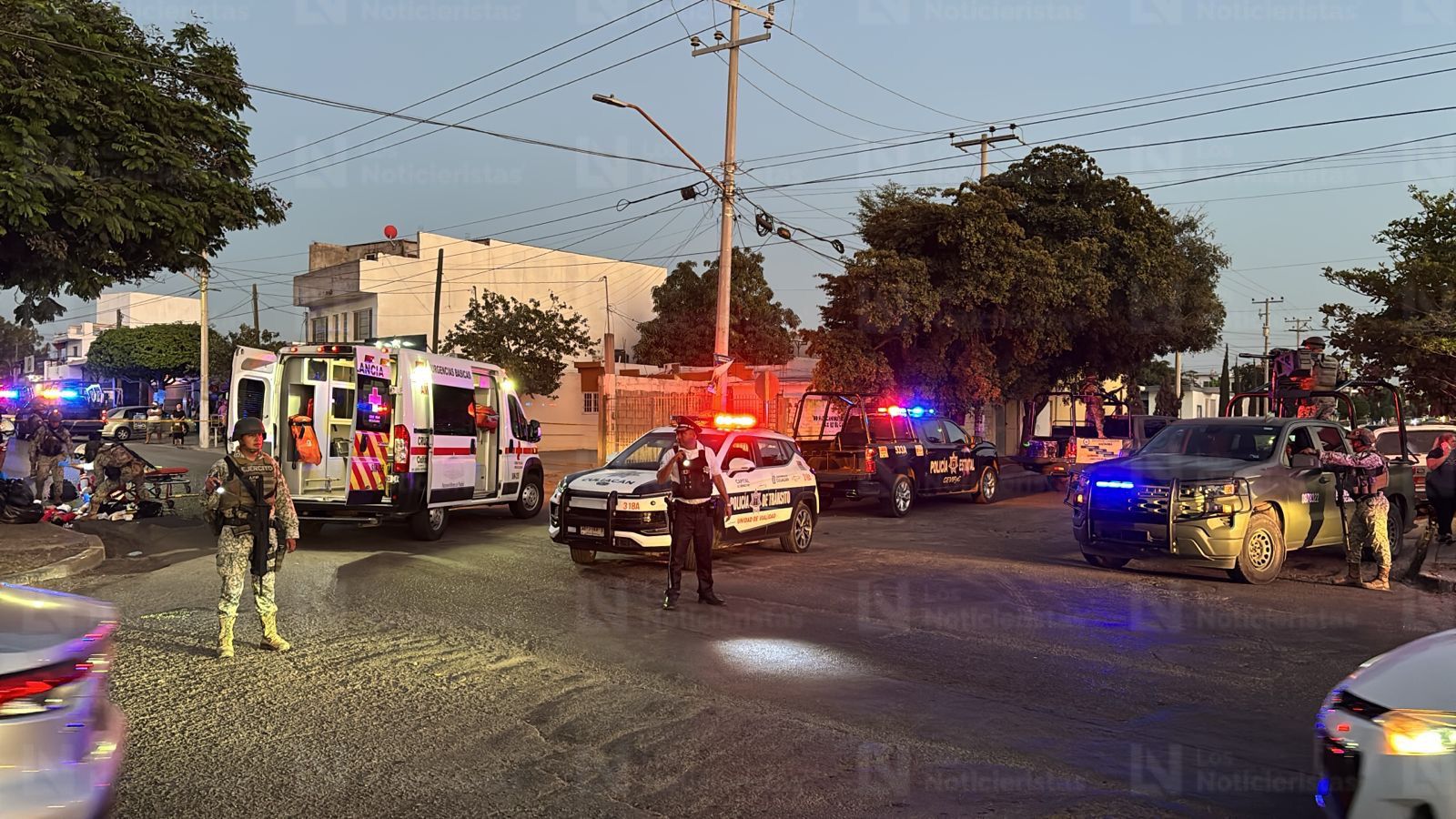 Motociclista atacado a balazos en Barrancos, Culiacán