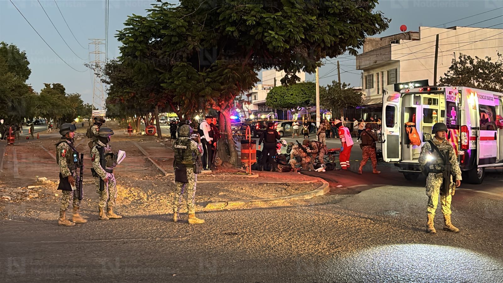 Motociclista atacado a balazos en Barrancos, Culiacán