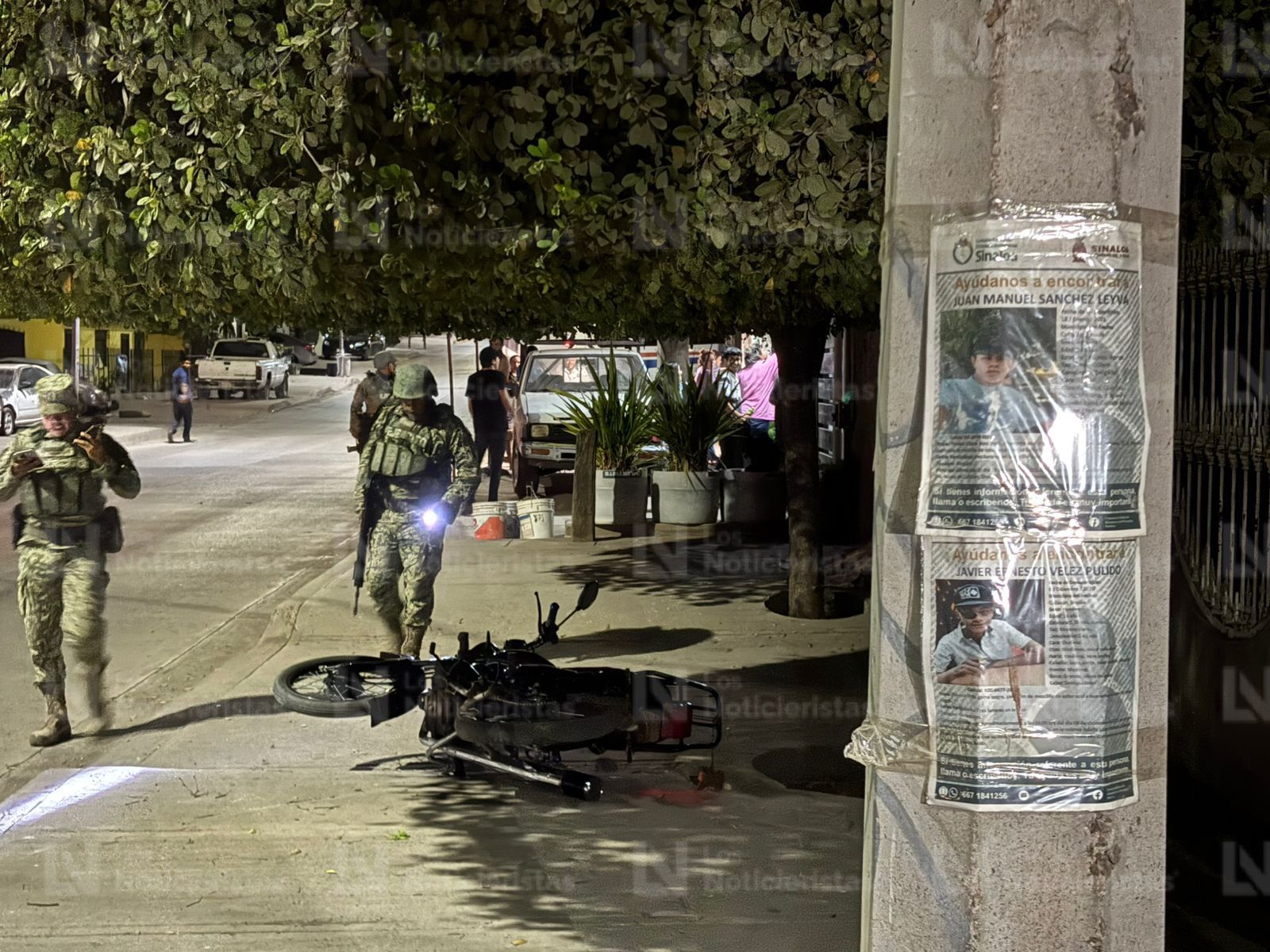Motociclista atacado a balazos en la Adolfo López Mateos, Culiacán, Sin.