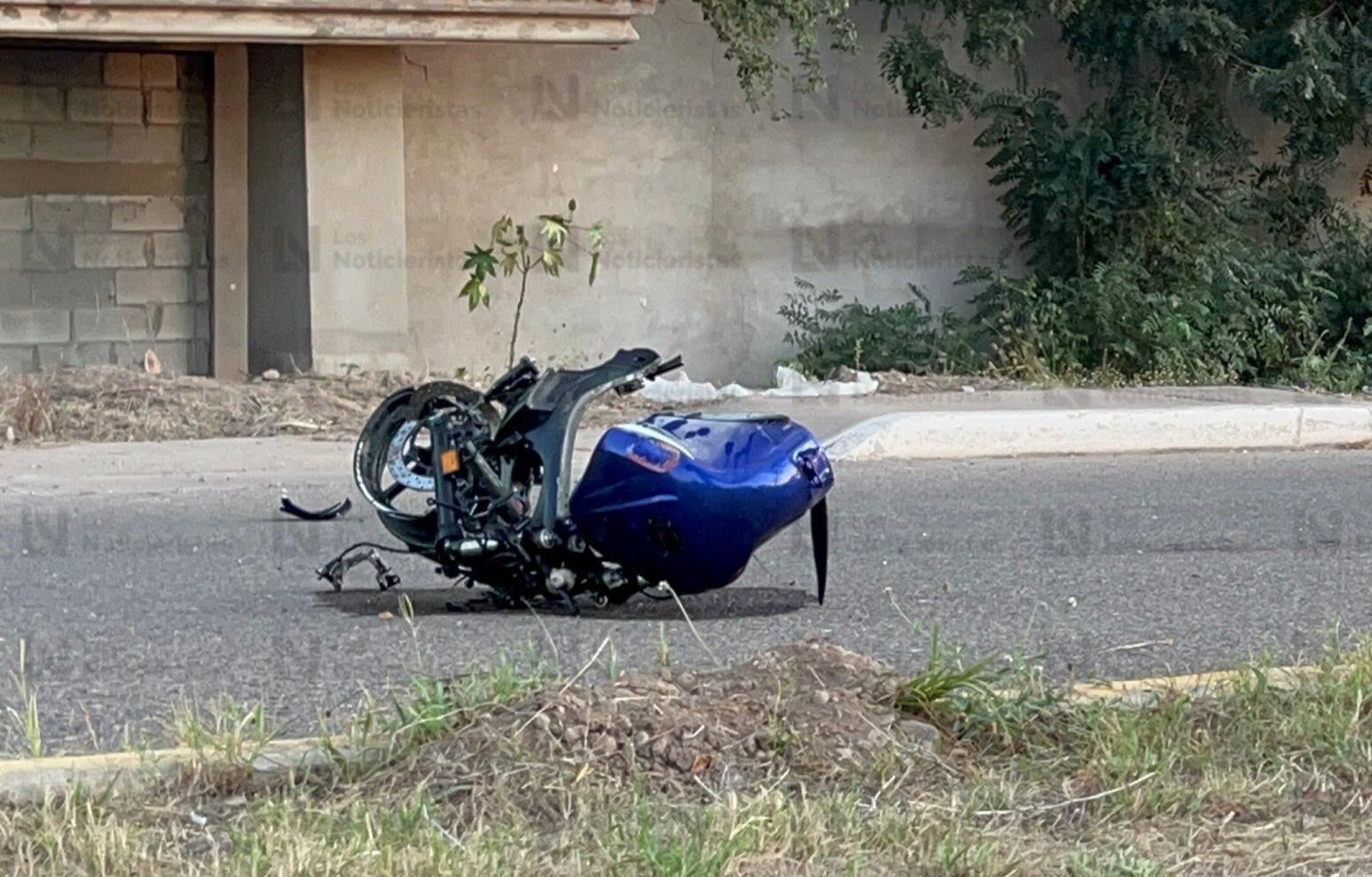 Motociclista fallece en accidente en Navolato, Sinaloa