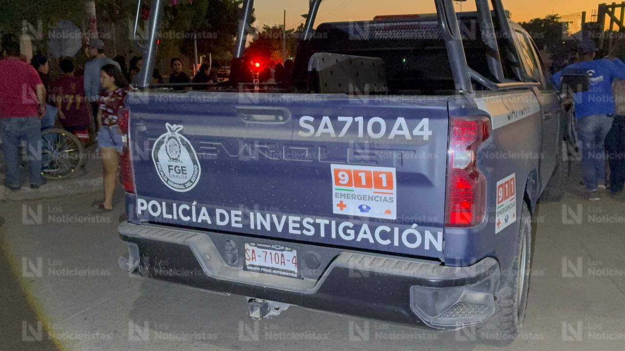 Motociclista muere tras chocar con un poste en Mochicahui, El Fuerte