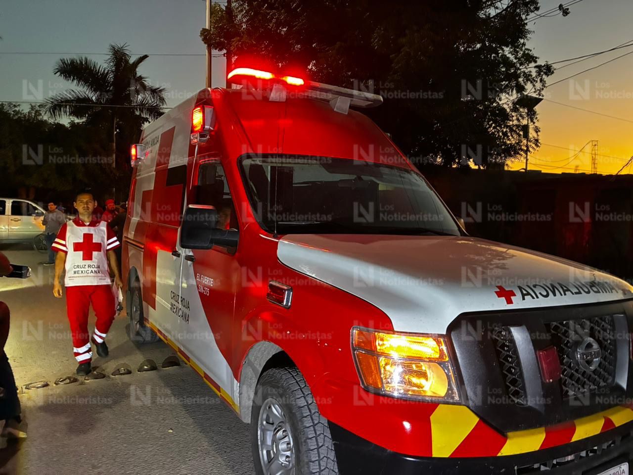 Motociclista muere tras chocar con un poste en Mochicahui, El Fuerte