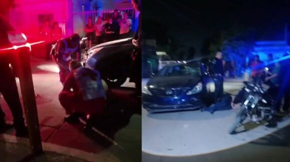 Motociclista ingresa al hospital tras ser arrollado por un vehículo en la Tabachines 2 de Los Mochis, Sinaloa