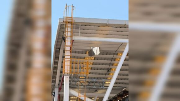 Muere trabajador tras caer de estructura metálica de 10 metros de alto en empresa pesquera de Mazatlán, Sinaloa