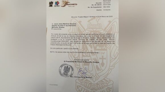 Regidor acusa evasión de diálogo sobre desayunos escolares tras cancelación de sesión de Cabildo en Mocorito, Sinaloa
