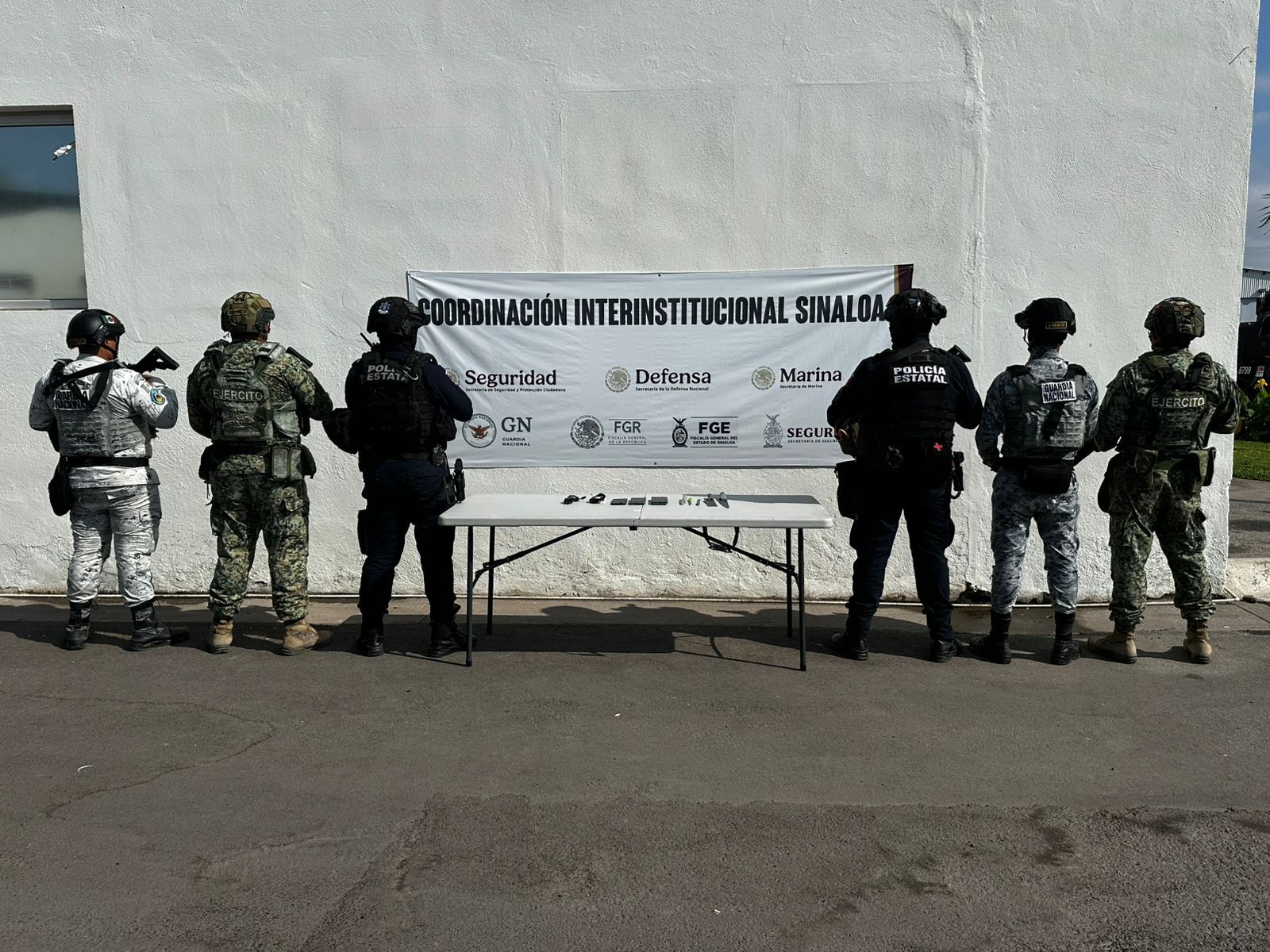 Objetos decomisados en el penal de Aguaruto, Culiacán, Sin.