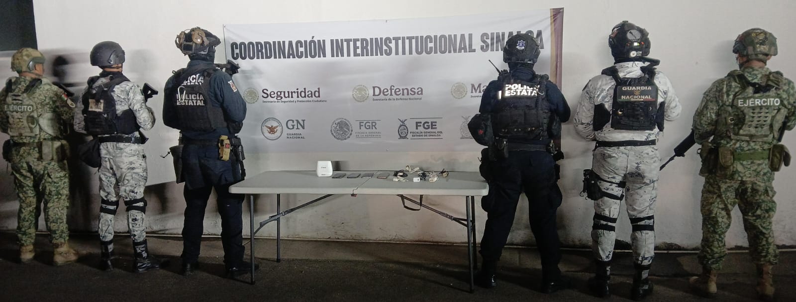 Objetos decomisados en el penal de Aguaruto, Culiacán