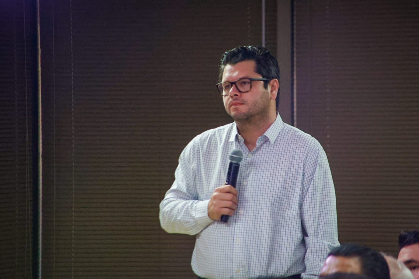 Raul Montero Zamudio, secretario de Obras Públicas de Gobierno del Estado