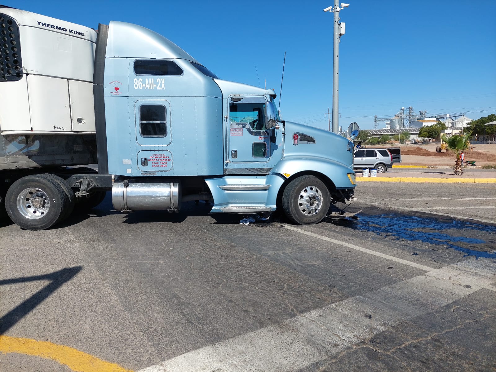 un fuerte accidente ocurre en la ciudad de guamuchil sinaloa