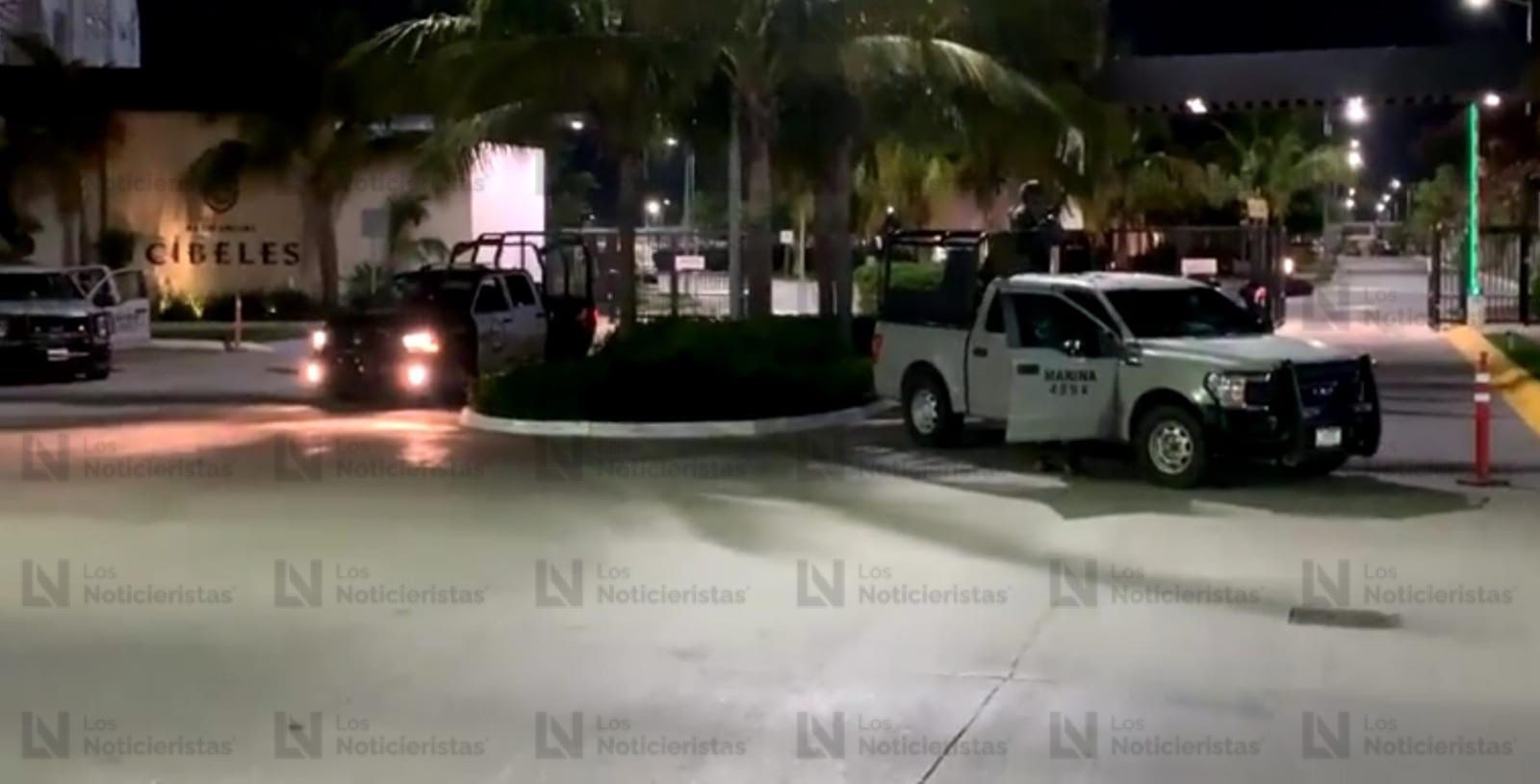 Operativo de las fuerzas federales al norte de Mazatlán, Sin.