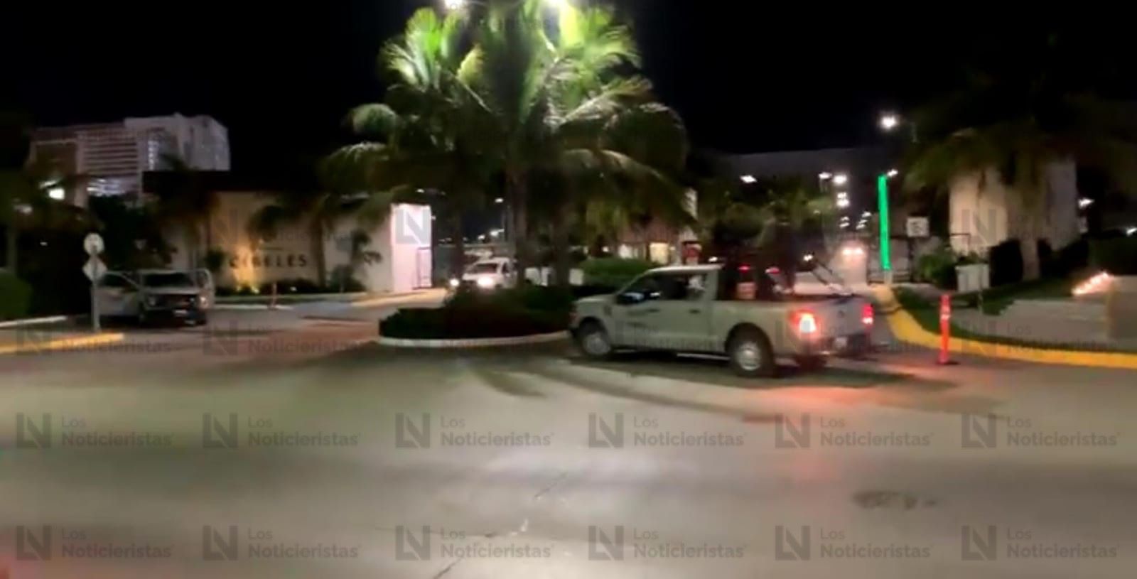 Operativo de las fuerzas federales al norte de Mazatlán, Sin.