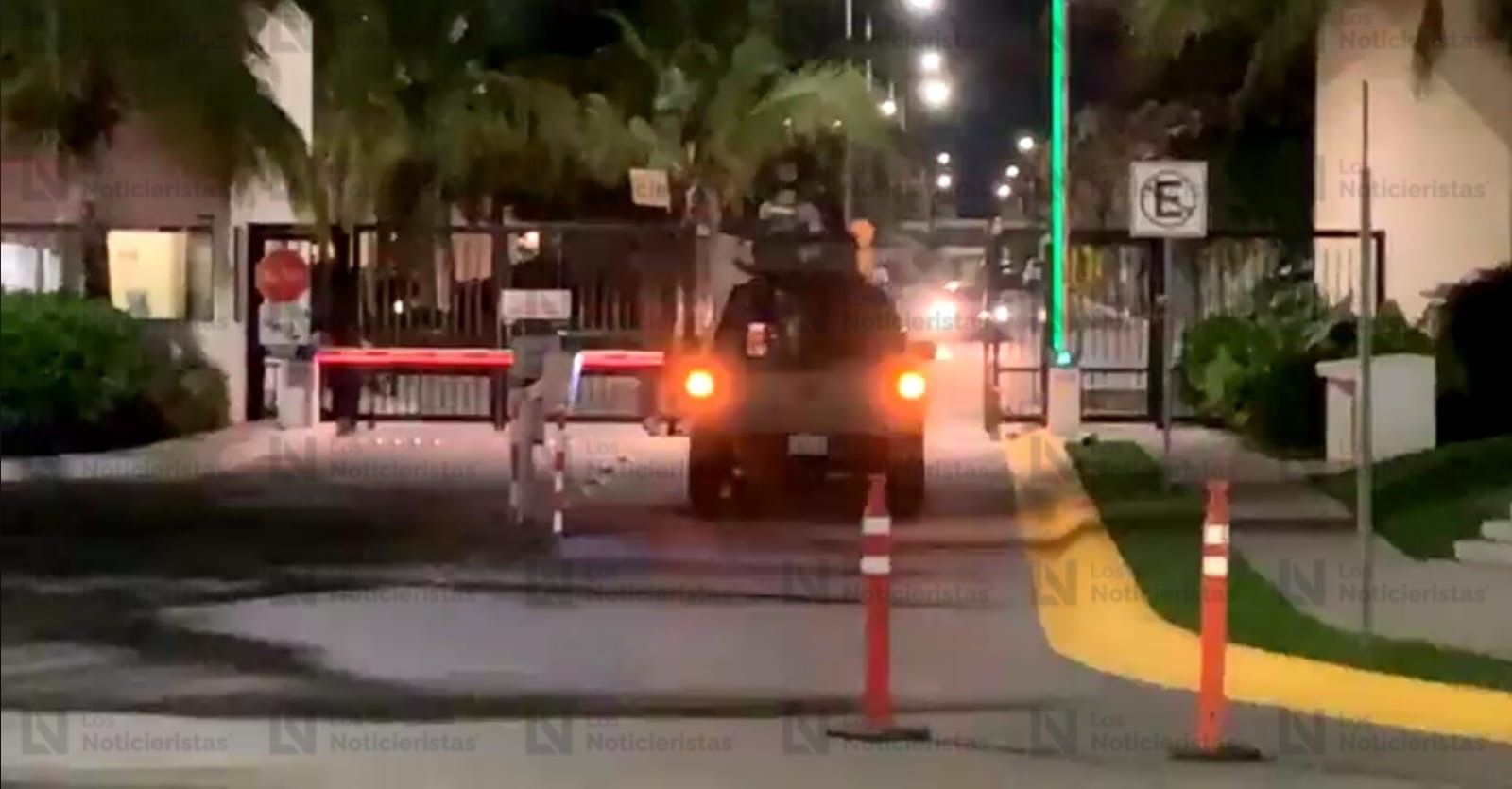 Operativo de las fuerzas federales al norte de Mazatlán, Sin.