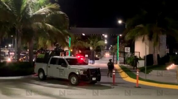 Fuerzas federales mantienen operativo en residencial de la zona norte de Mazatlán, Sinaloa