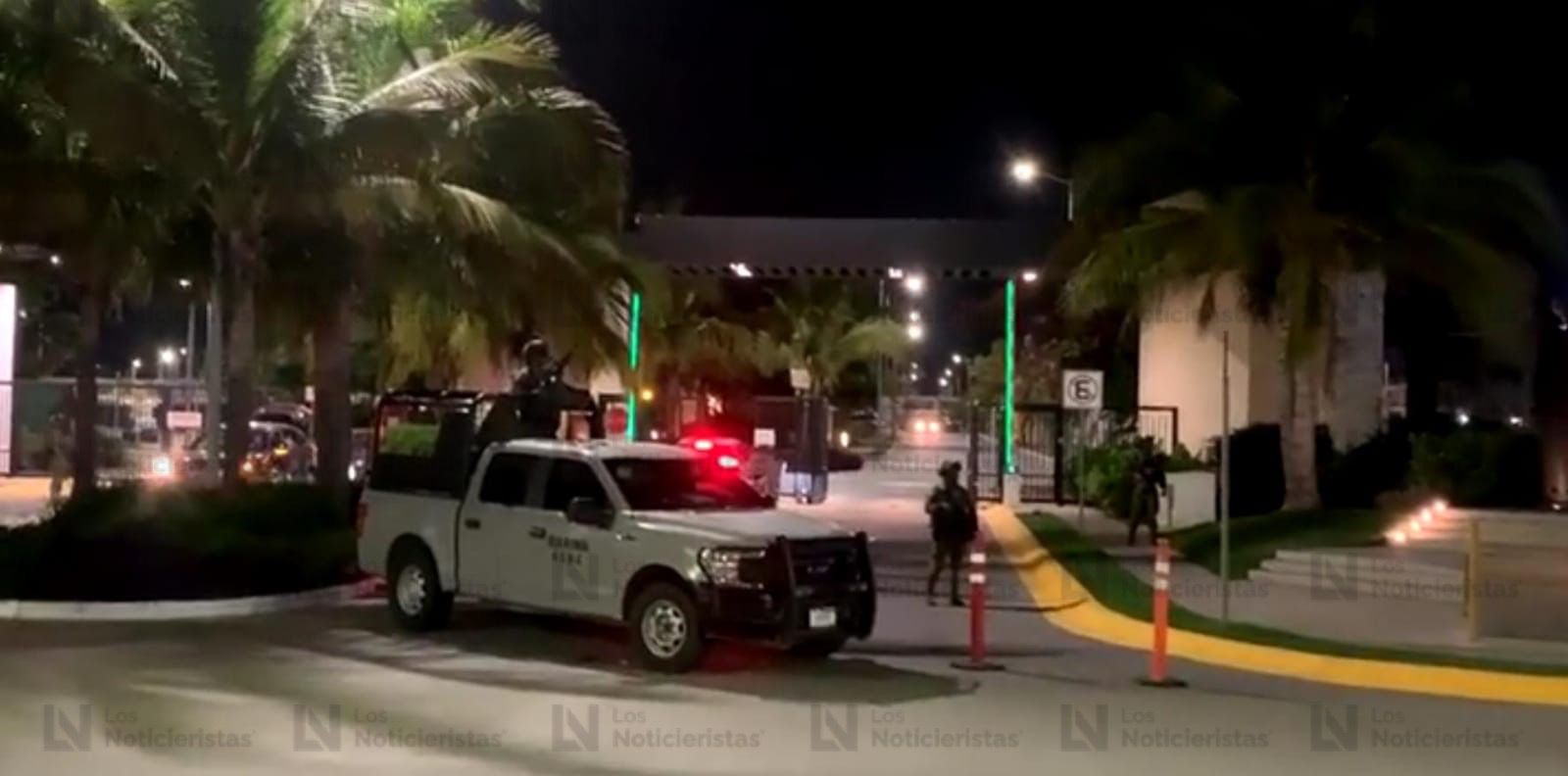 Operativo de las fuerzas federales al norte de Mazatlán, Sin.