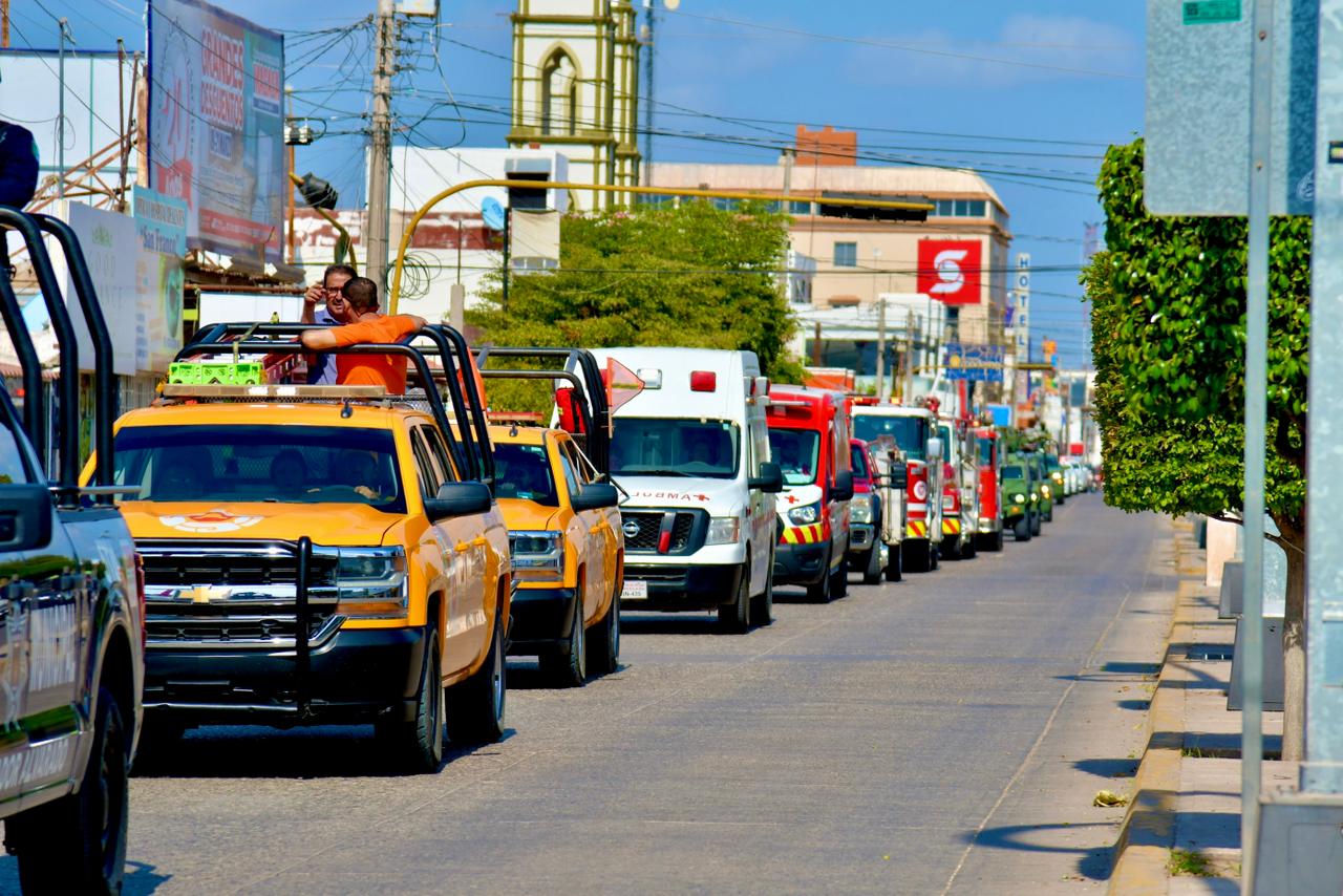 Refuerzan operativo de Semana Santa en Salvador Alvarado; llaman a la ciudadanía a actuar con responsabilidad