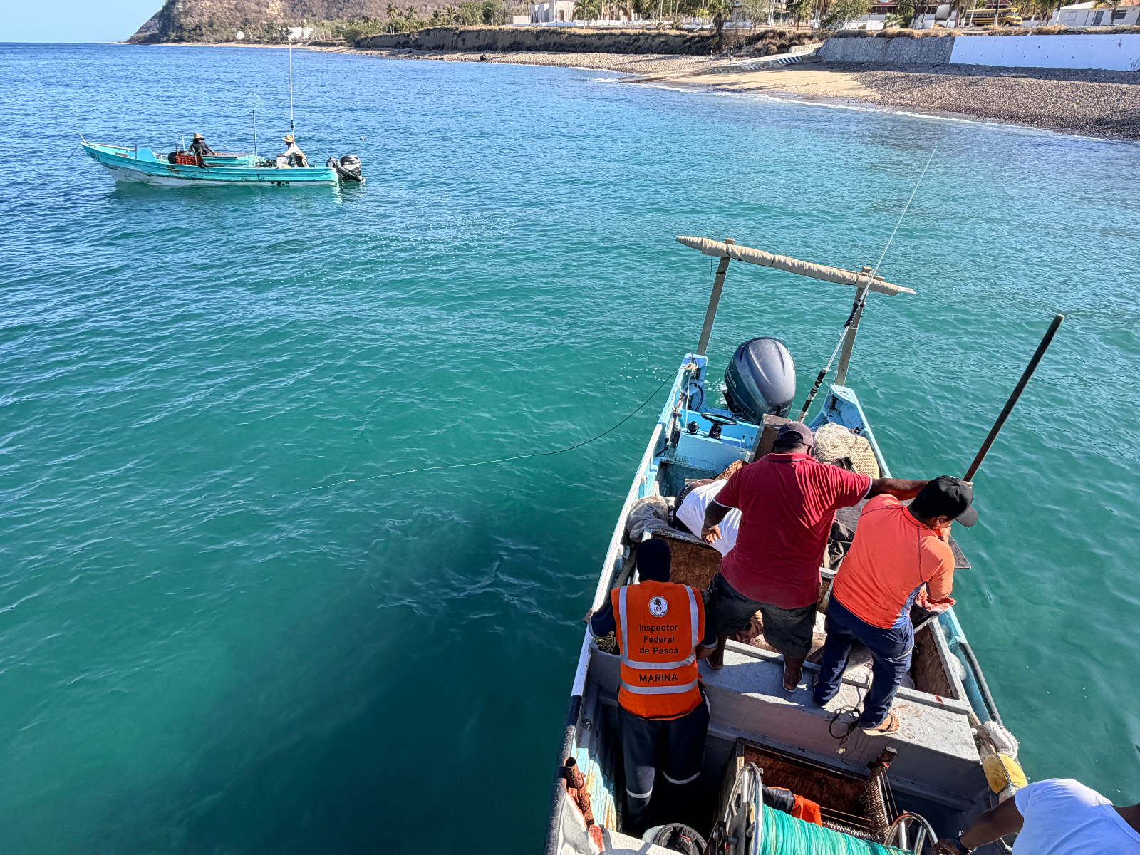 Operativos de vigilancia de la Semar y Conapesca en Islas Marías, Nayarit