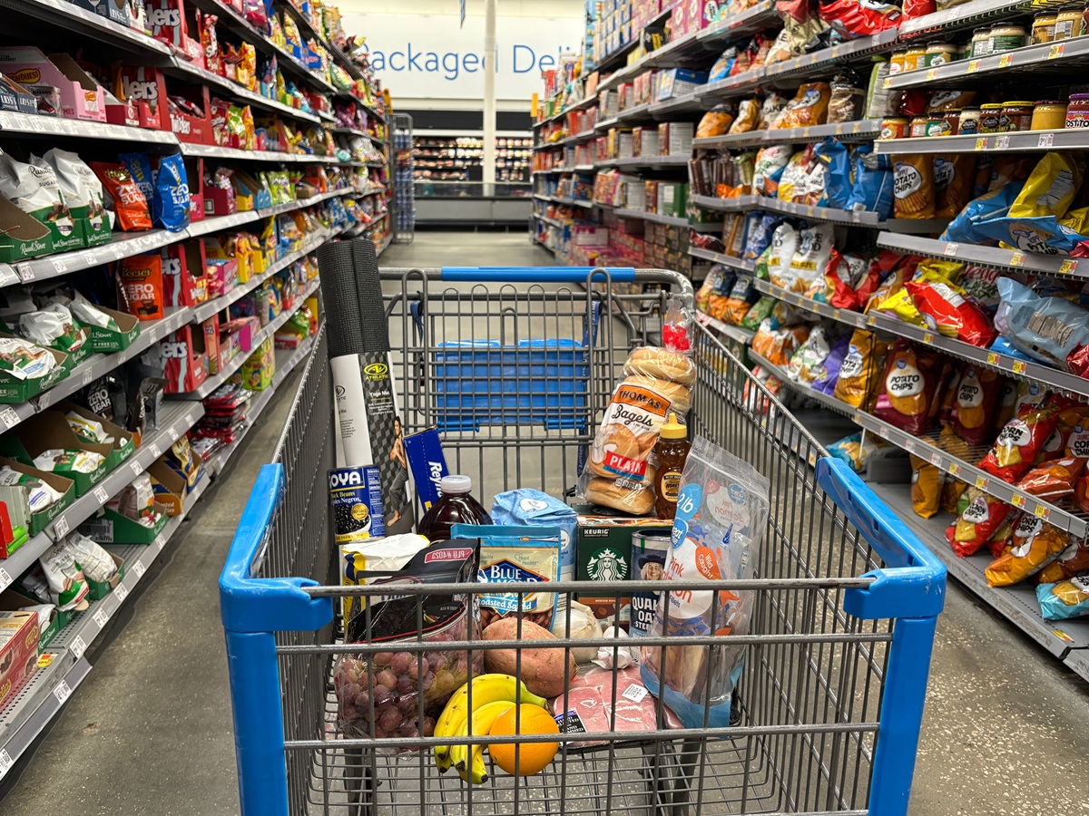 Pasillo de Supermercado Walmart