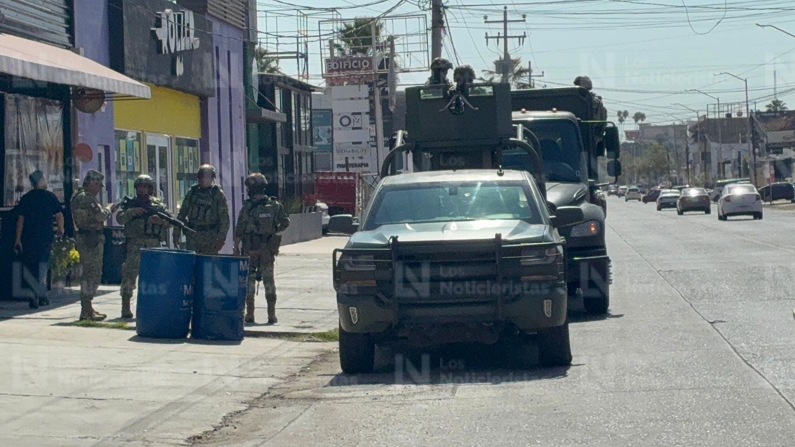 personal del ejercito operativo Los Mochis