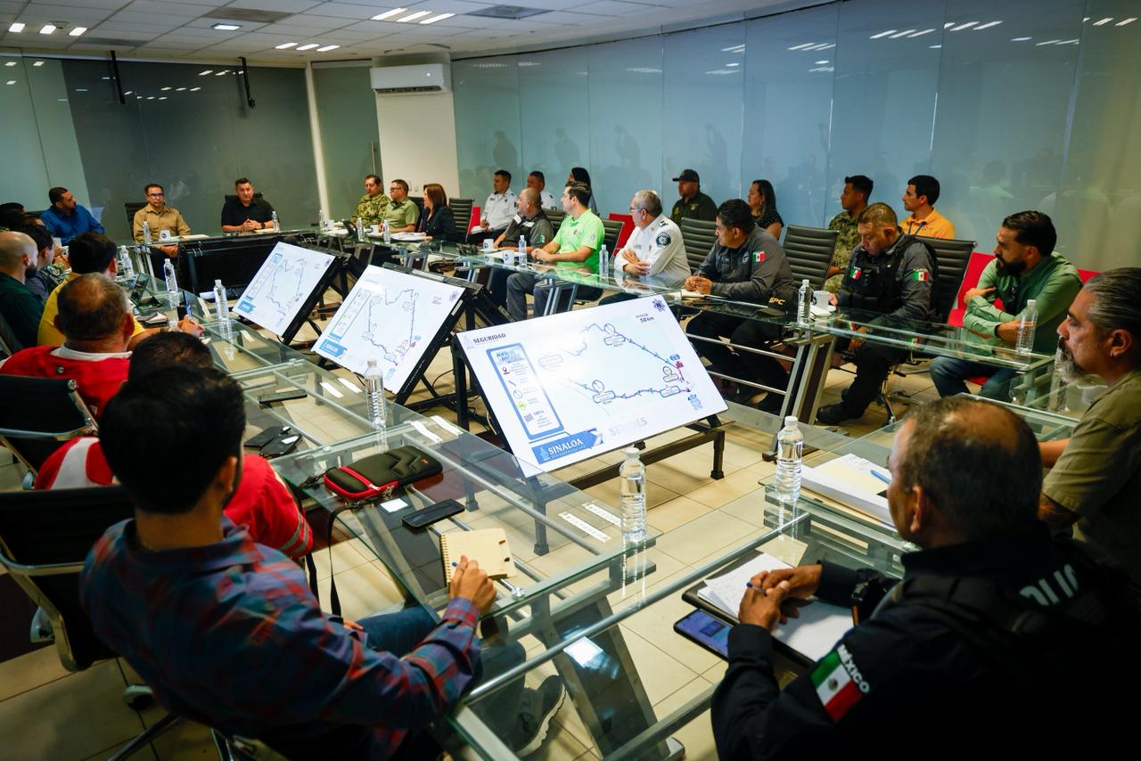 Planean operativo de seguridad para la rodada "Pueblos y paisajes 2026" en Culiacán
