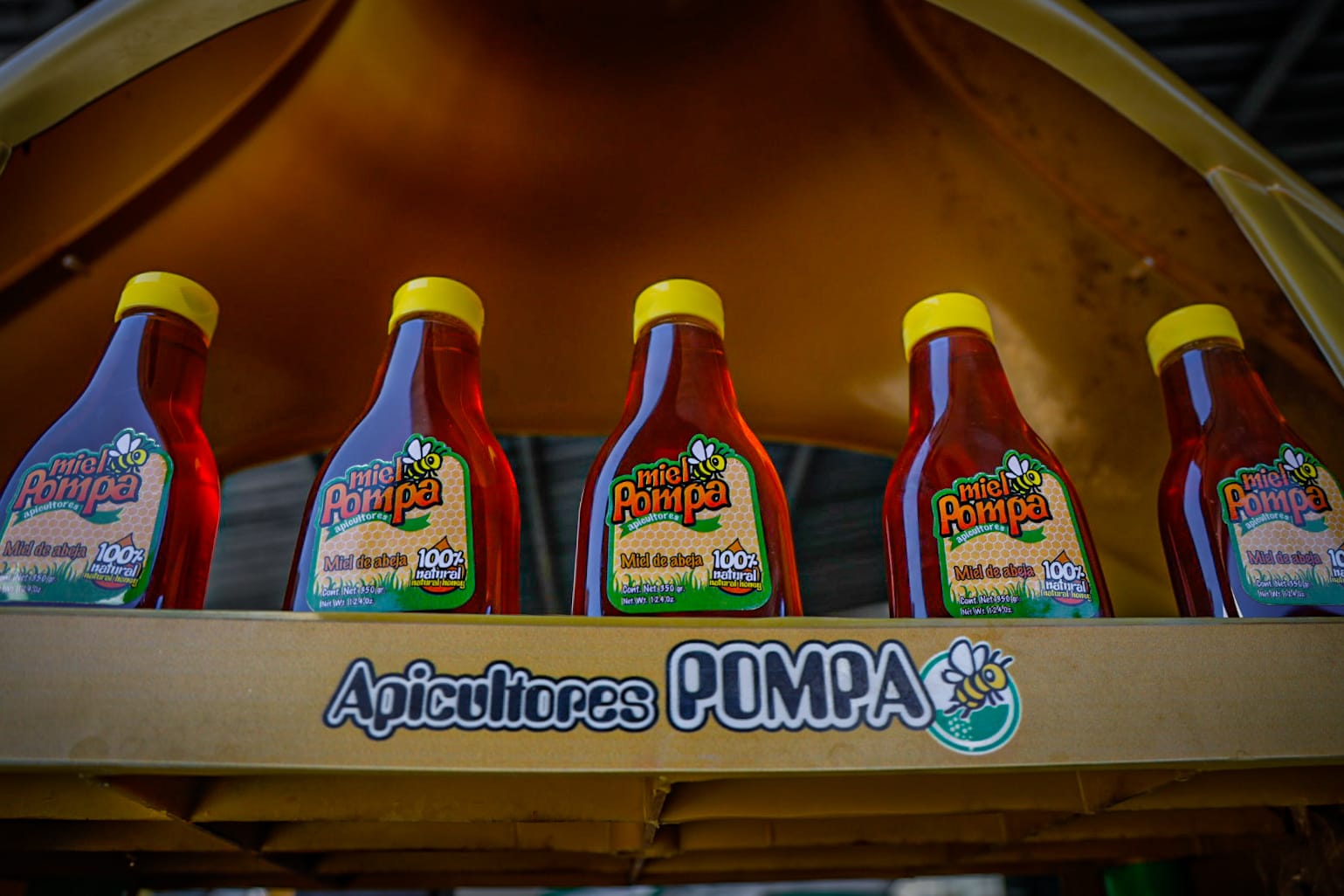 Miel de apicultores Pompa, en Culiacán