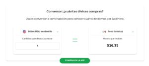 Precio del dólar en Banamex