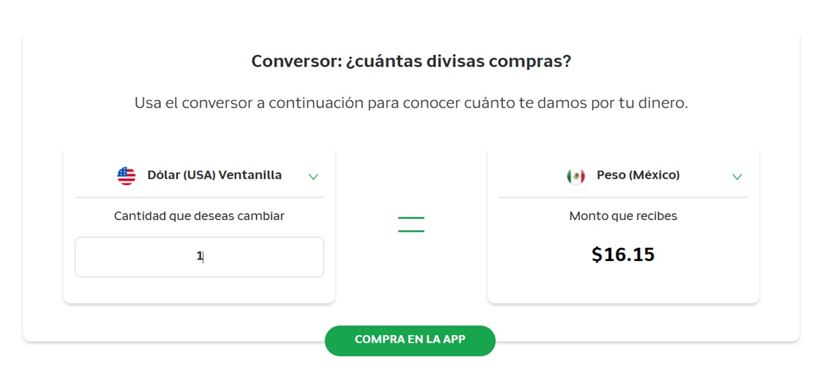 Precio del dólar Banco Azteca
