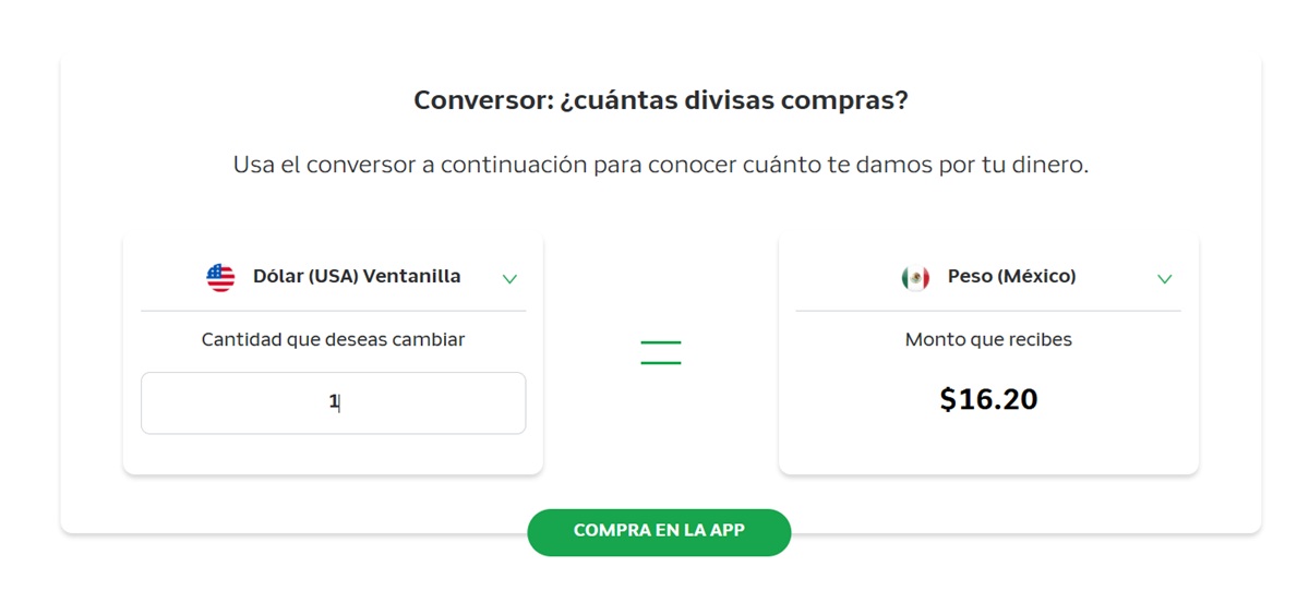 Precio del dólar en Banco Azteca