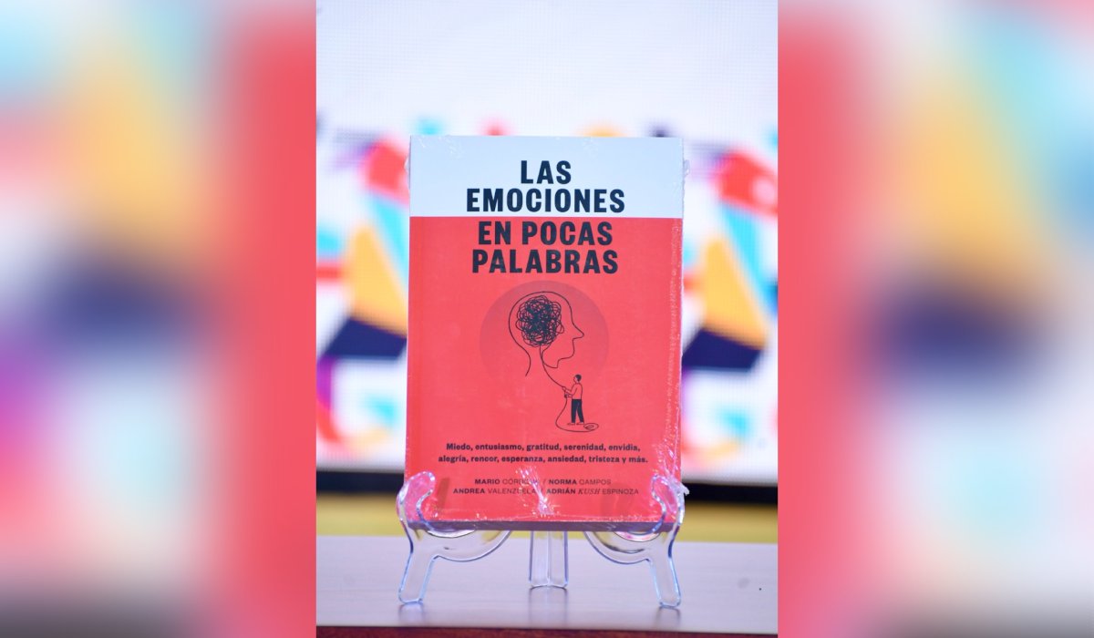 Presentación del libro Las emociones en pocas palabras en la FeliUAS de Mazatlán