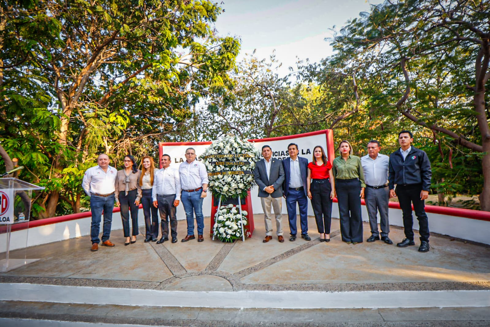 PRI Sinaloa rinde homenaje luctuoso a Luis Donaldo Colosio