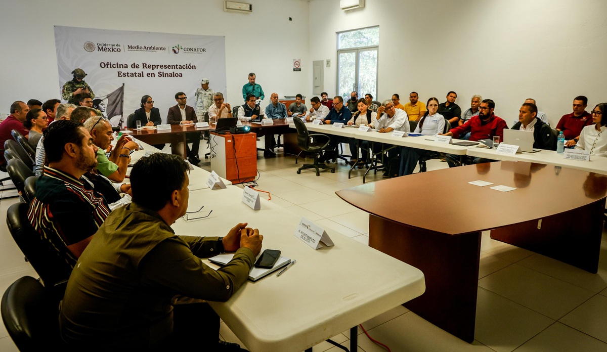 Primera sesión del Consejo Estatal Forestal en Sinaloa