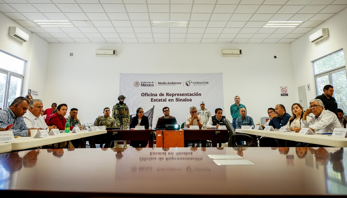Primera sesión del Consejo Estatal Forestal en Sinaloa