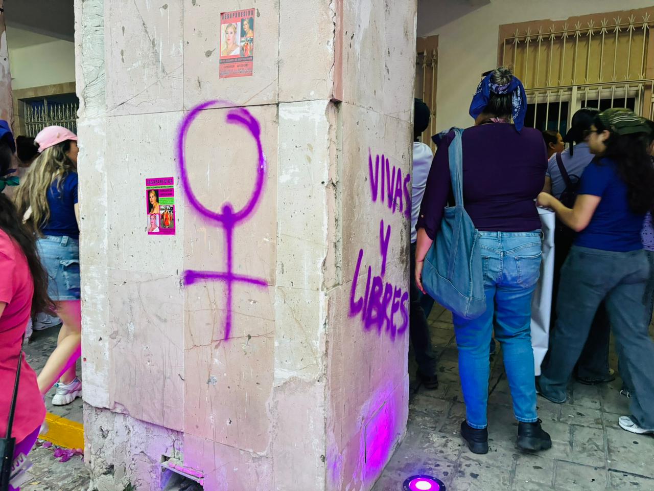 Protestas por el 8M en Mazatlán, Sinaloa