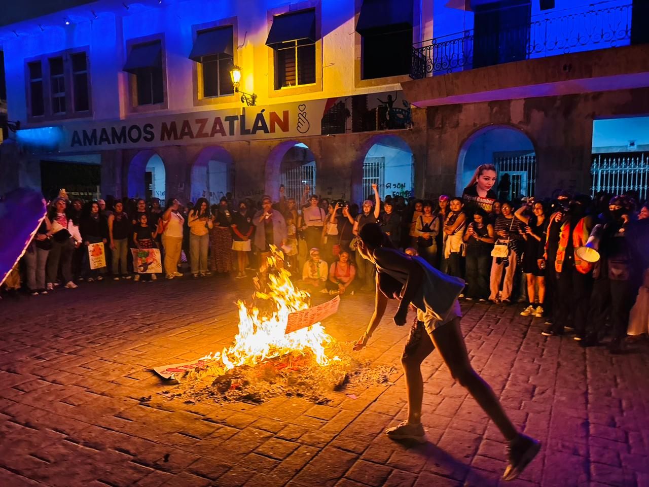 Protestas por el 8M en Mazatlán, Sinaloa