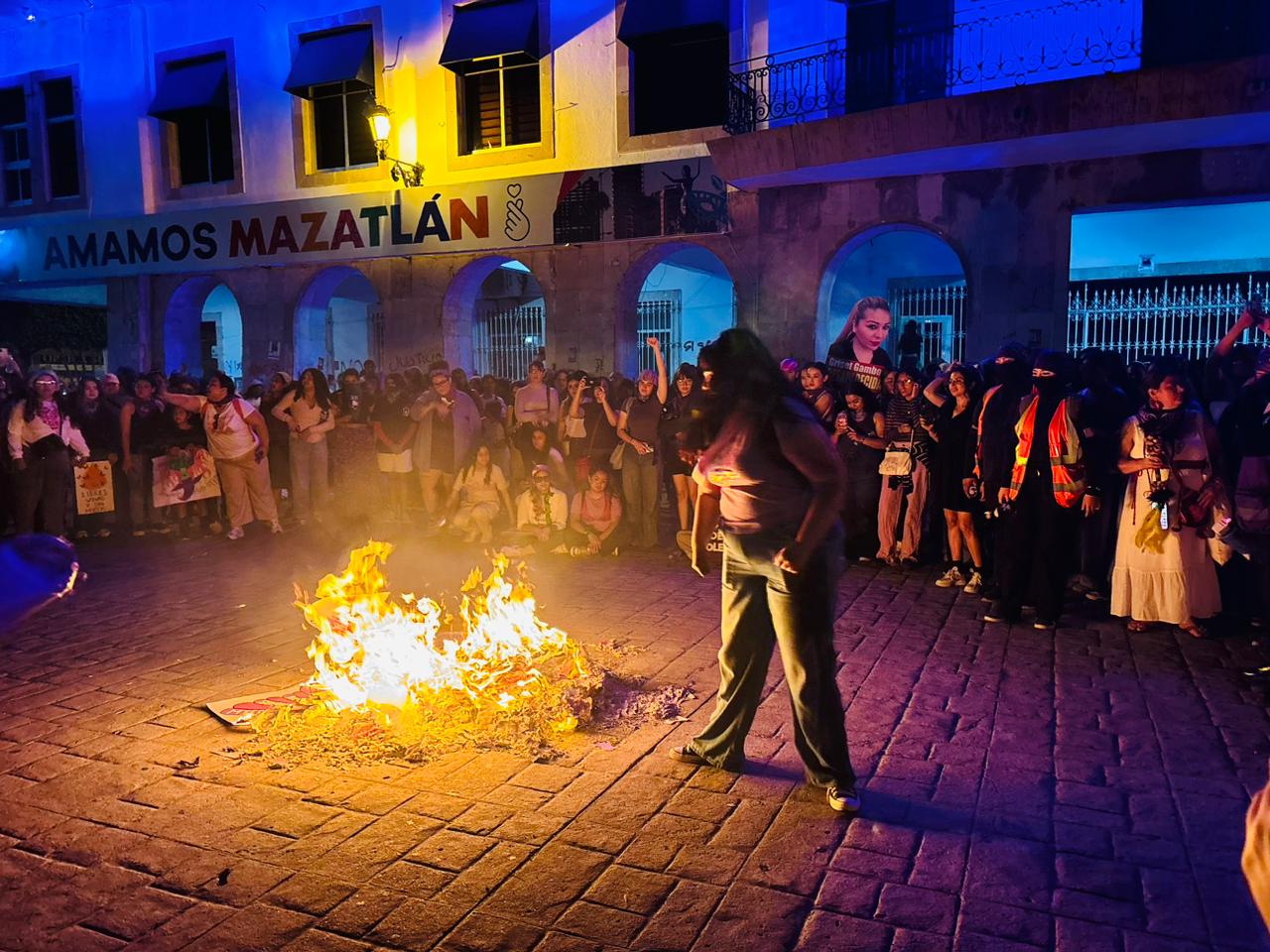 Protestas por el 8M en Mazatlán, Sinaloa