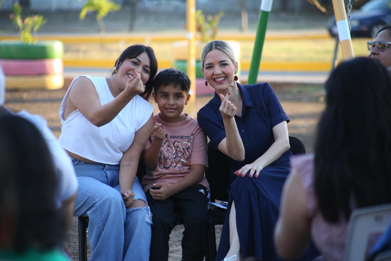Rehabilitan parque de la colonia Olímpica, en Mazatlán