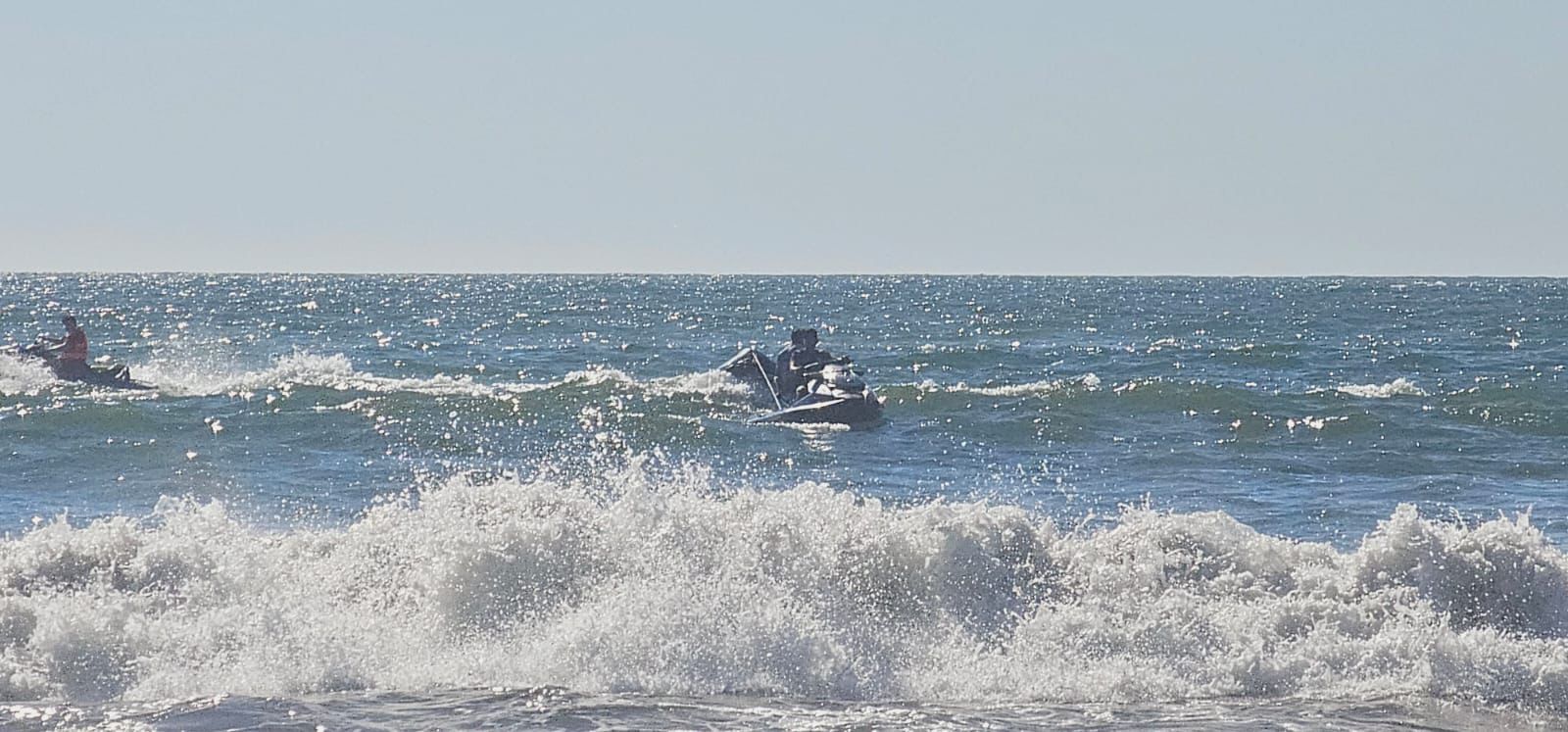 Rescate acuático en Mazatlán