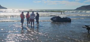 Rescate acuático en Mazatlán