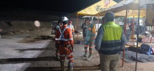 Rescate de mineros en El Rosario