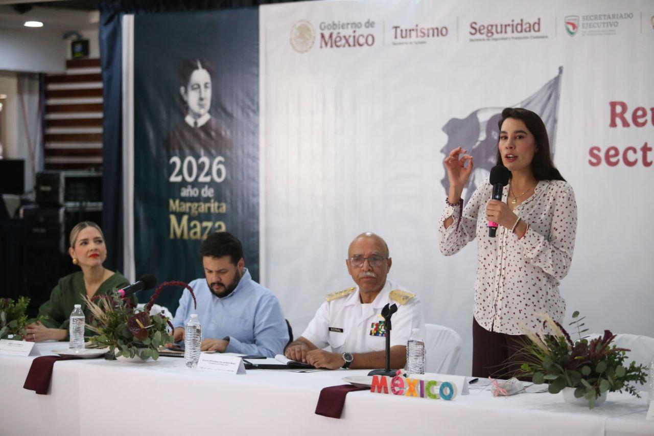 Reunión entre empresarios con Sectur Federal y SESNSP en Mazatlán