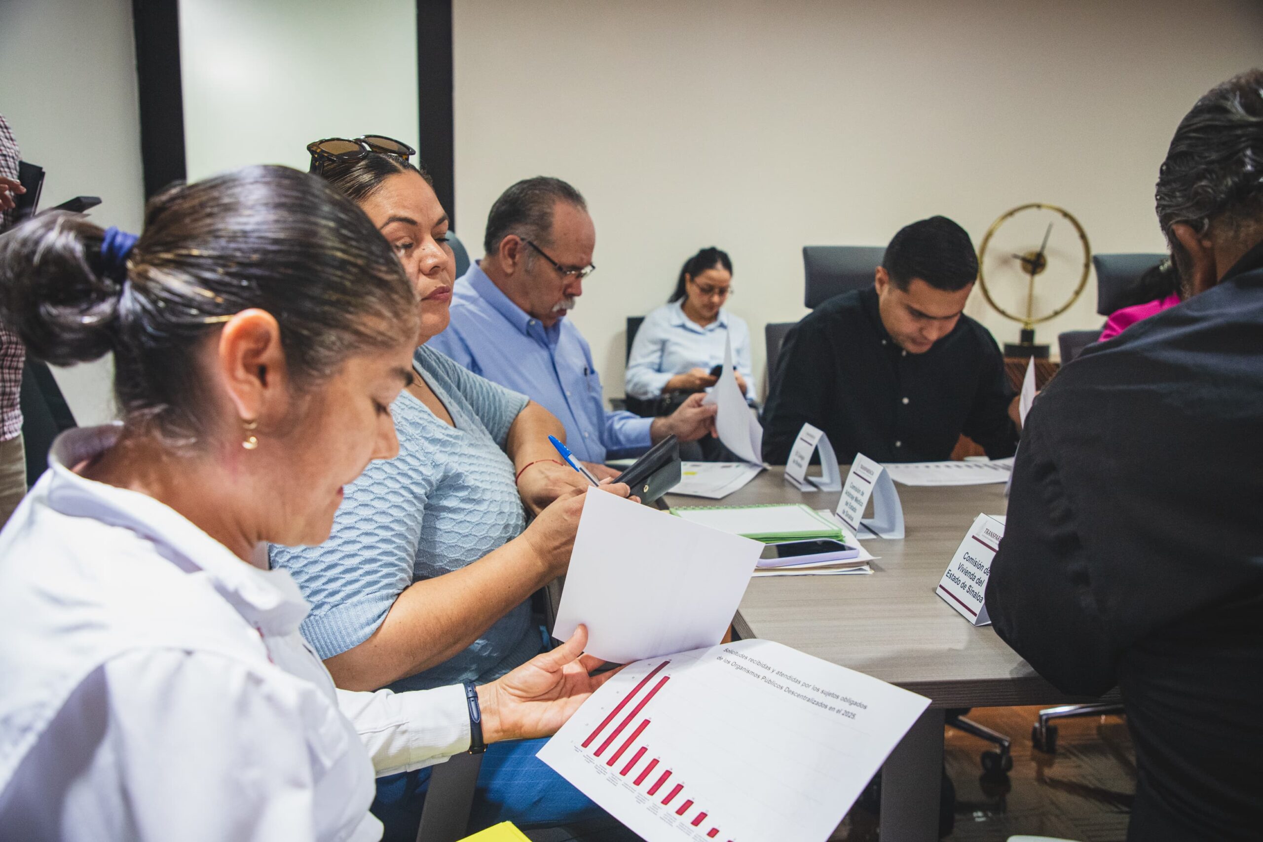 Reunión de trabajo de la Secretaría de Transparencia con Unidades de organismos descentralizados