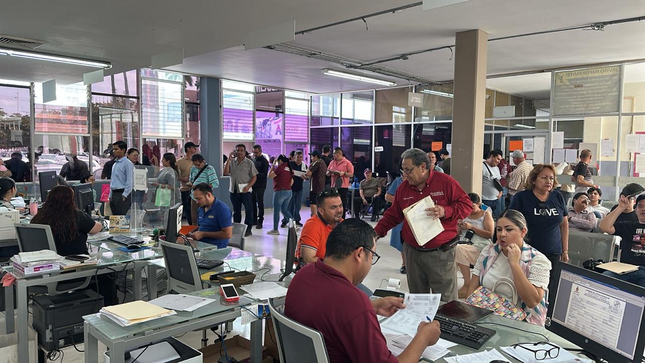 Oficinas de recaudación del SATES reportan alta afluencia por descuento