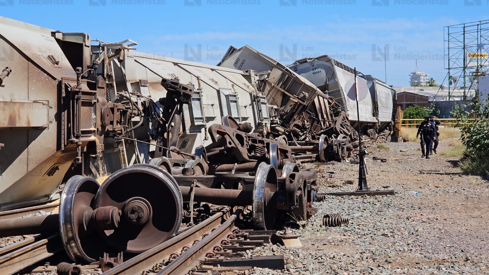 se descarrila el tren esta mañana en culiacan sinaloa