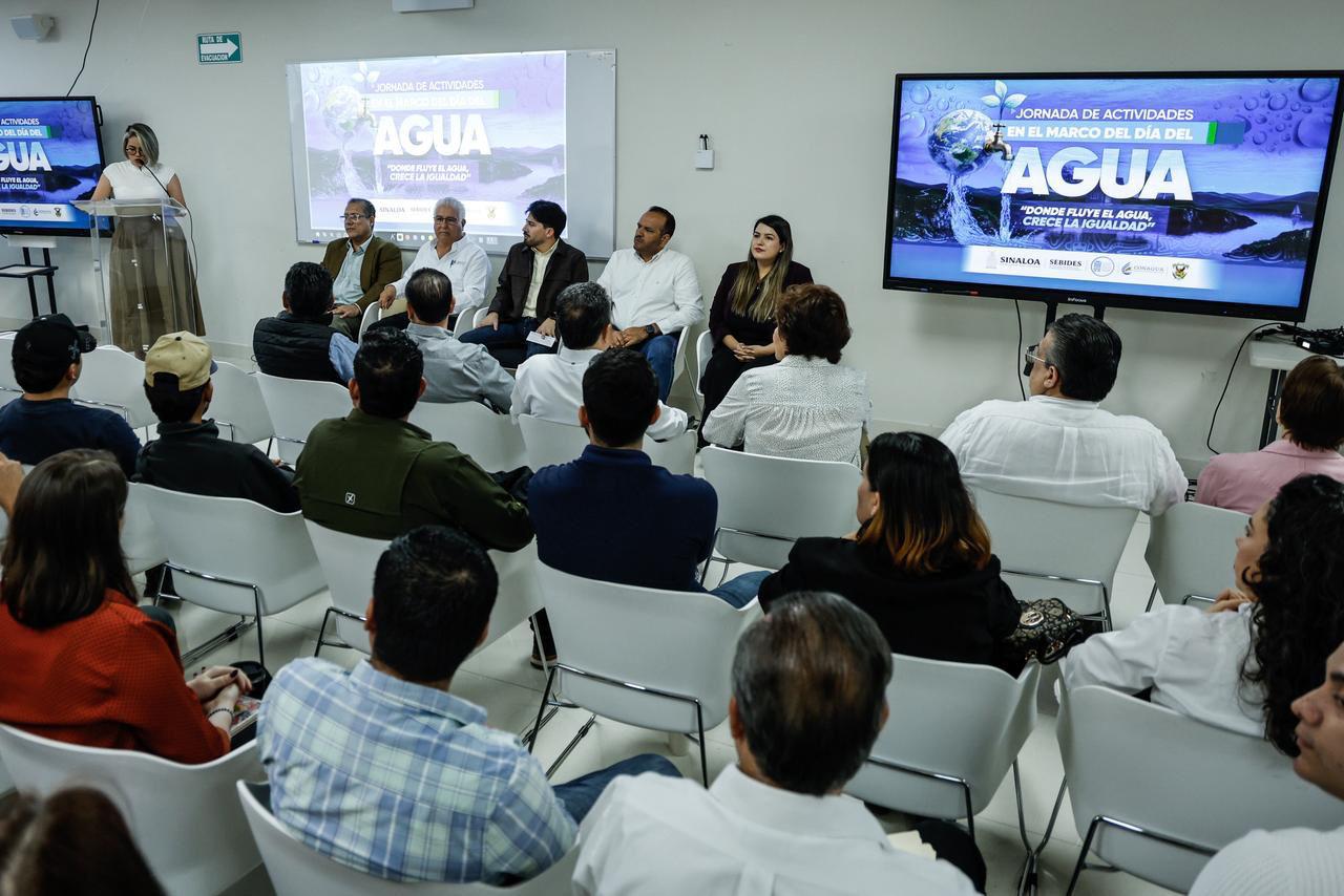 Sebides realiza jornada de actividades en Culiacán por el Día Mundial del Agua