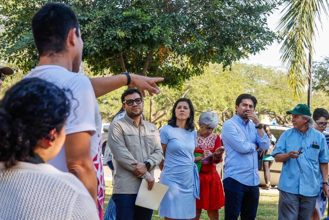 Sebides se reúne con ciudadanos en el Parque Ecológico de Culiacán