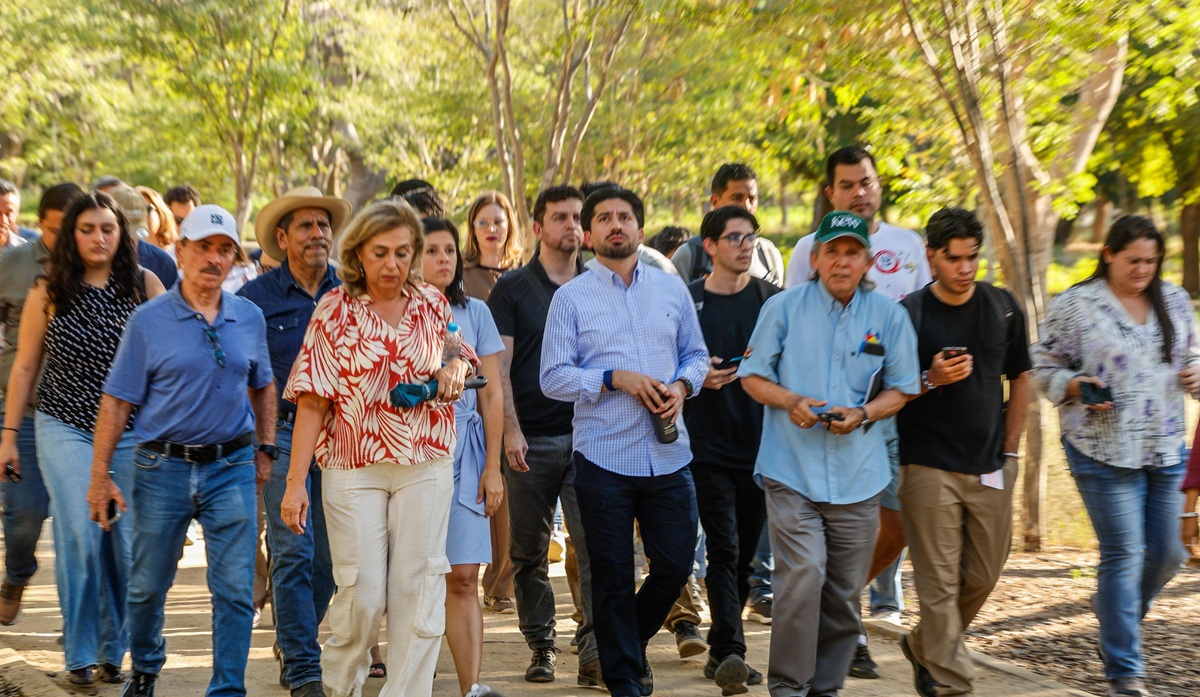 Sebides se reúne con ciudadanos en el Parque Ecológico de Culiacán