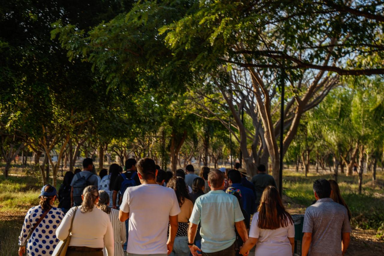 Sebides se reúne con ciudadanos en el Parque Ecológico de Culiacán
