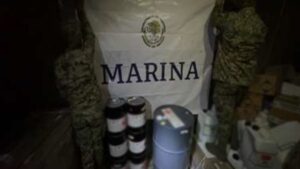 secretaria de marina asegura sustancias para elaboracion de droga en topolobampo sin