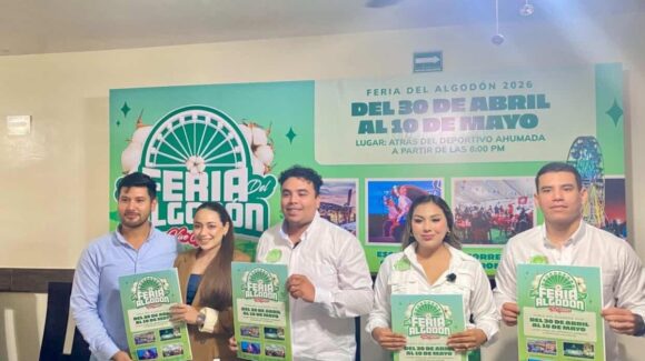 Ya viene la segunda edición de la Feria del Algodón “Vive Guasave”; tras 11 días de fiesta, música y sabor local